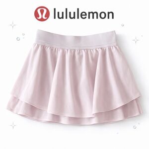 lululemon athletica Blush Pink Layered Circle Skirt